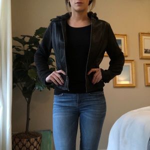 Vegan Leather Jacket